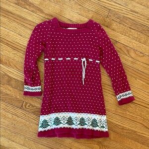 Heirloom Cozy Red Knit Dress